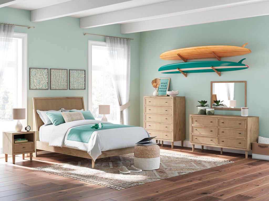 Cielden Full Panel Bed in Two-tone, alternate view 10