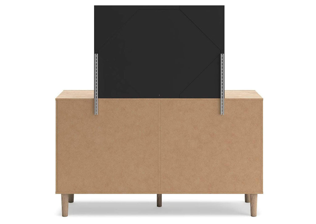 Cielden Full Panel Bed with Mirrored Dresser, Chest and 2 Nightstands