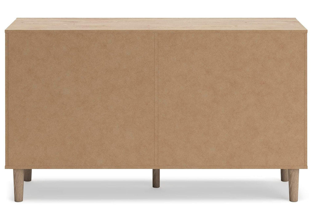 Cielden Queen Upholstered Bed with Roll Slats, Dresser and Chest