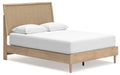 Cielden Queen Panel Bed in Two-tone, angle view