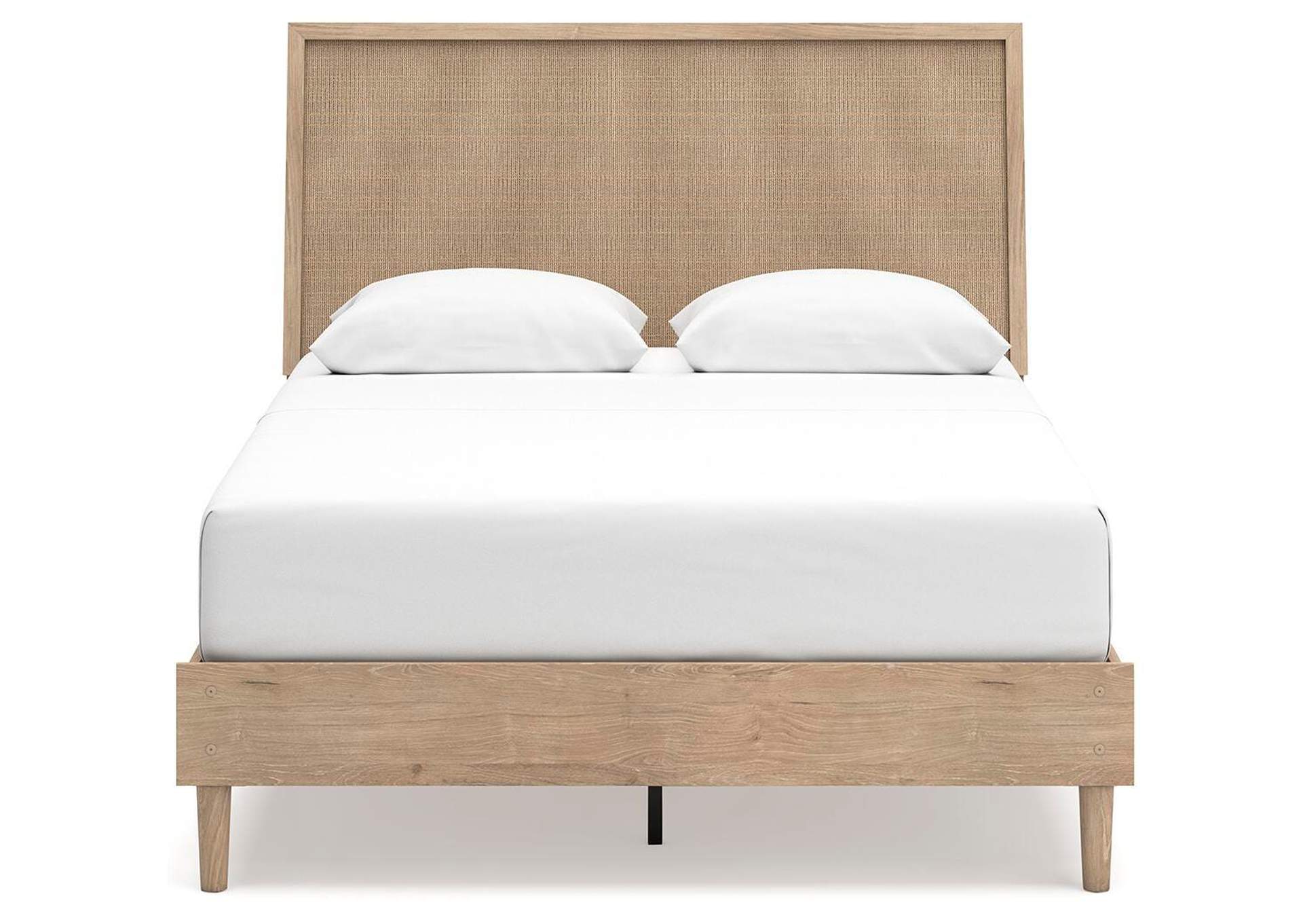 Cielden Queen Panel Bed, Dresser, Mirror and 2 Nightstands front view