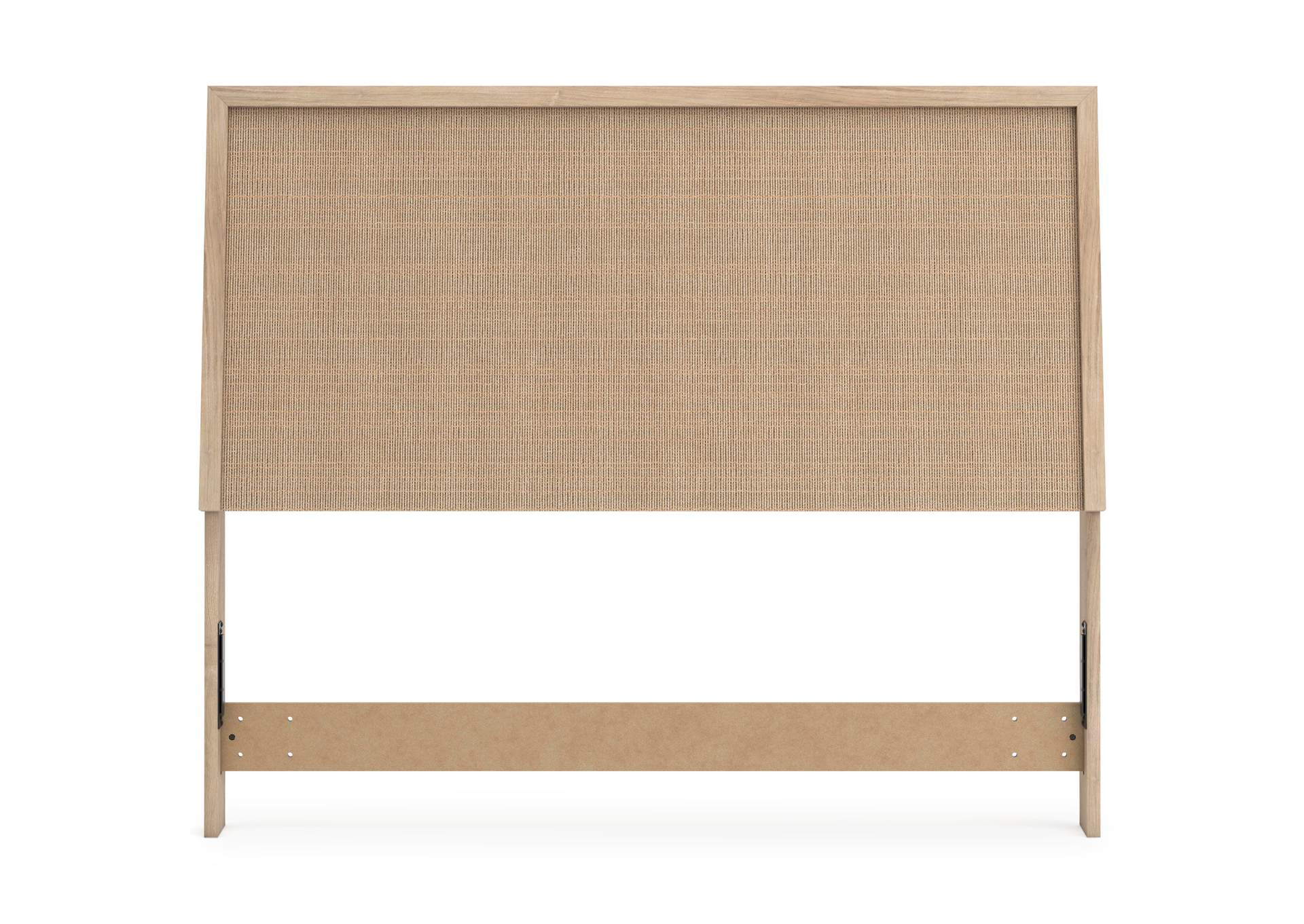 Cielden Queen Panel Headboard and 2 Nightstands front view