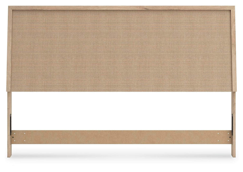Cielden King Panel Headboard, Dresser, Mirror and 2 Nightstands front view