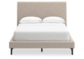 Cielden Full Upholstered Bed with Roll Slats