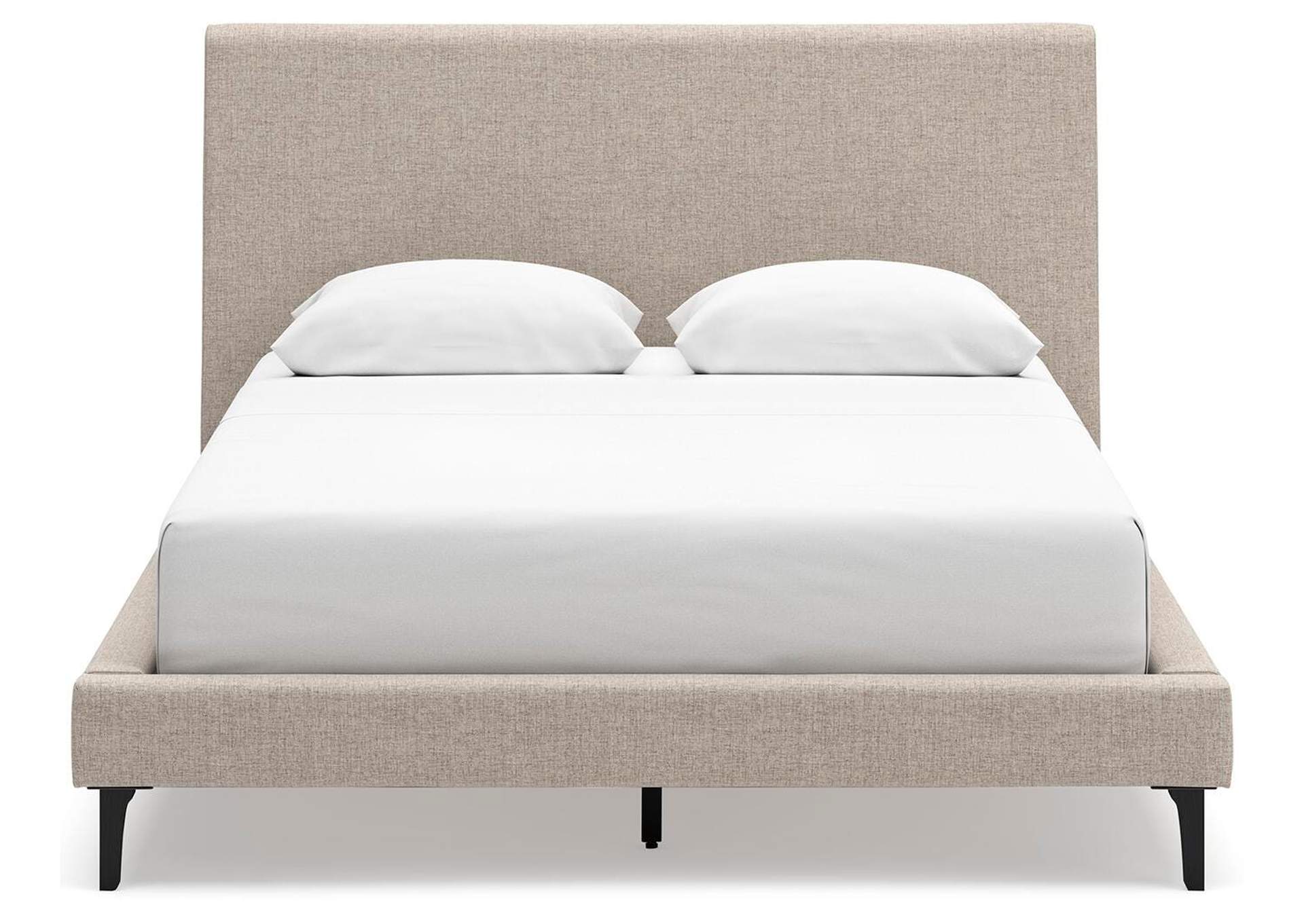 Cielden Queen Upholstered Bed with Roll Slats