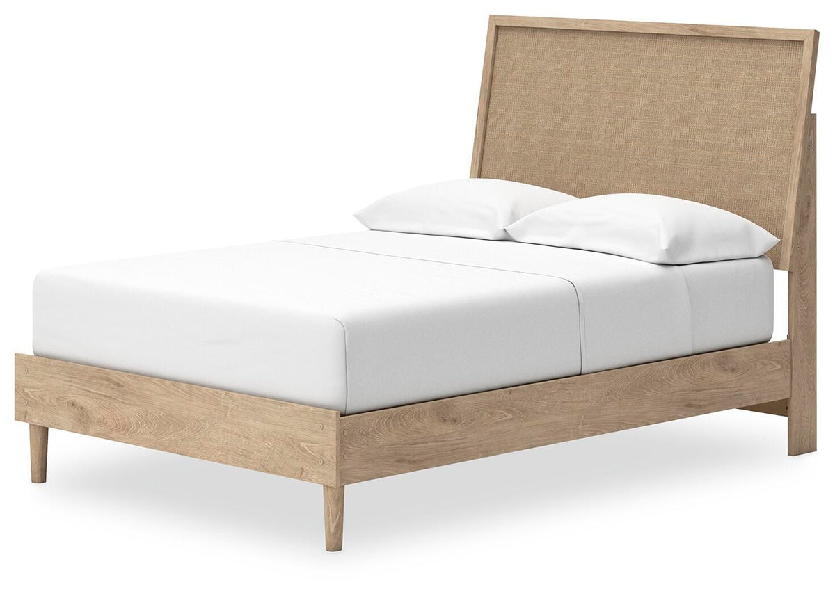 Cielden Full Panel Bed in Two-tone, angle view