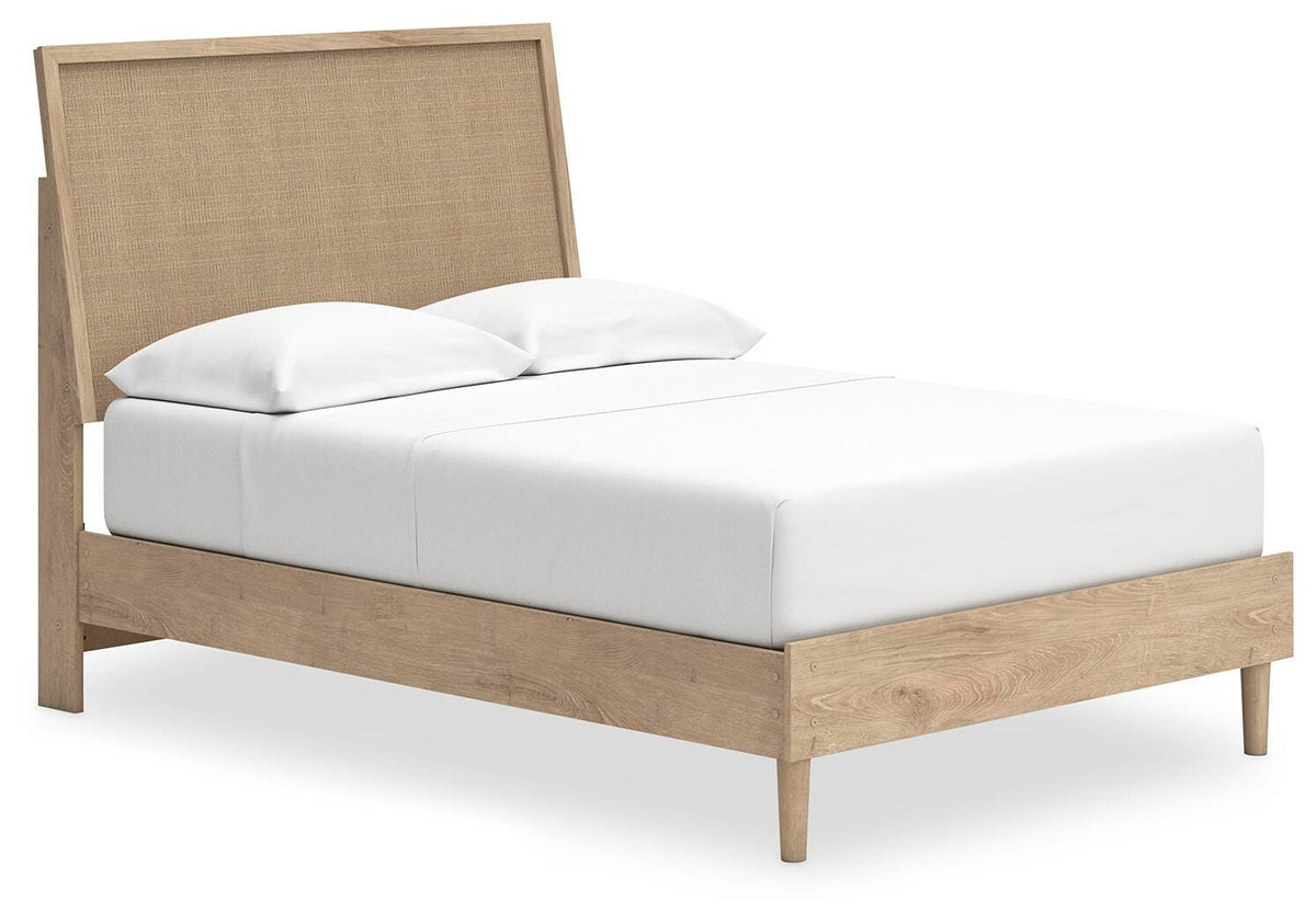 Cielden Full Panel Bed in Two-tone, angle view