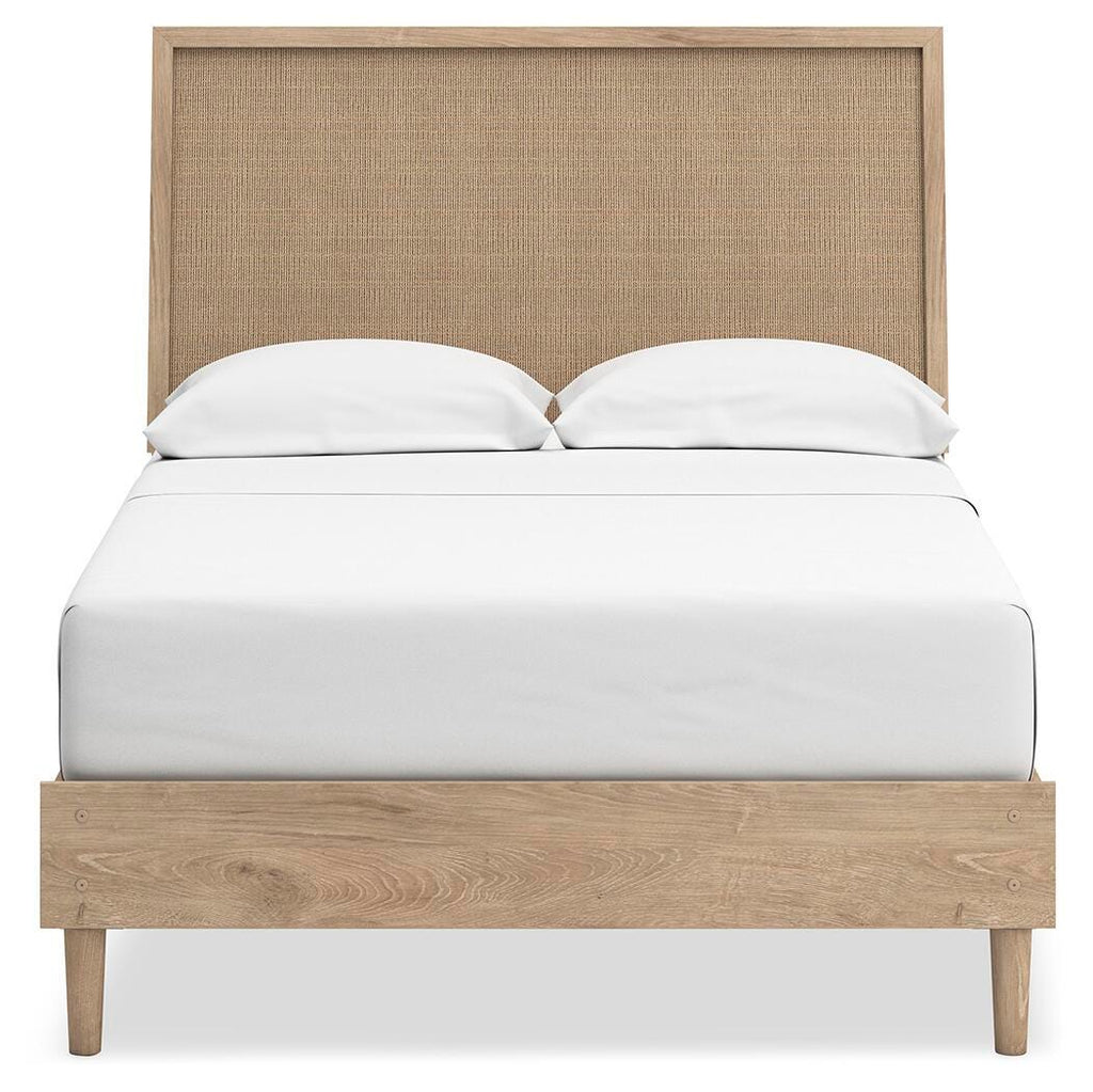 Cielden Full Panel Bed in Two-tone, front view