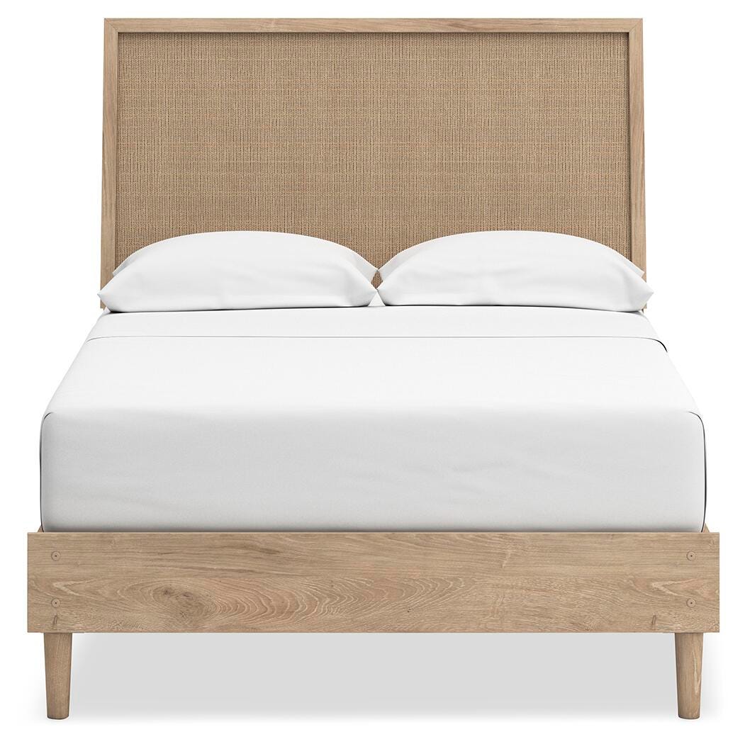 Cielden Full Panel Bed in Two-tone, front view
