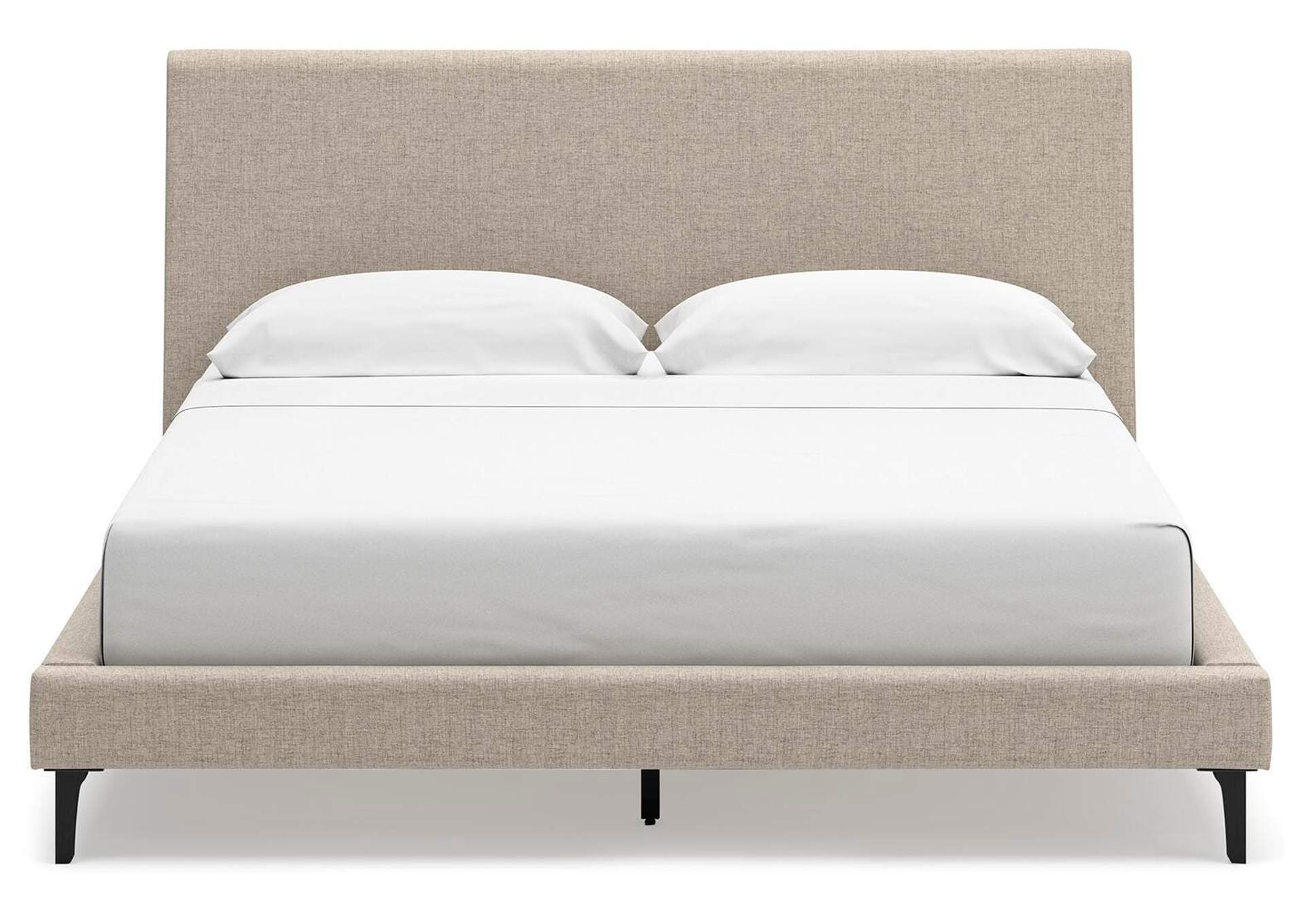 Cielden California King Upholstered Bed with Roll Slats