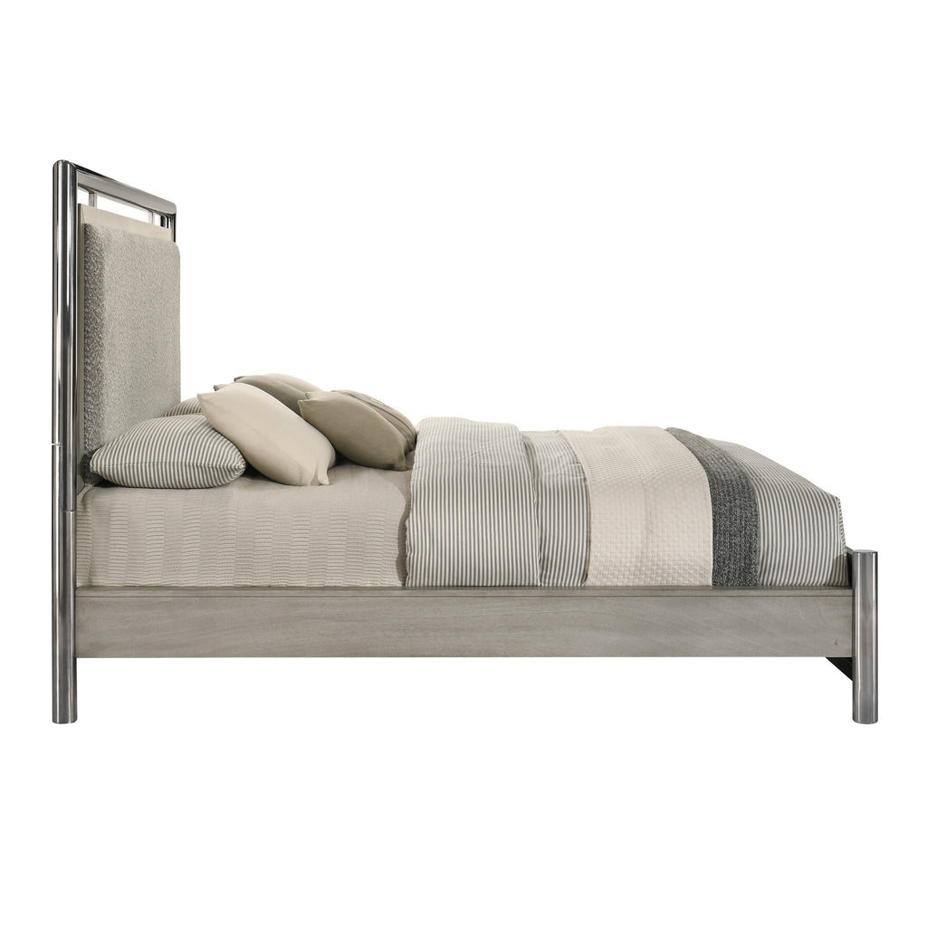 Lennox King Bed - Gray