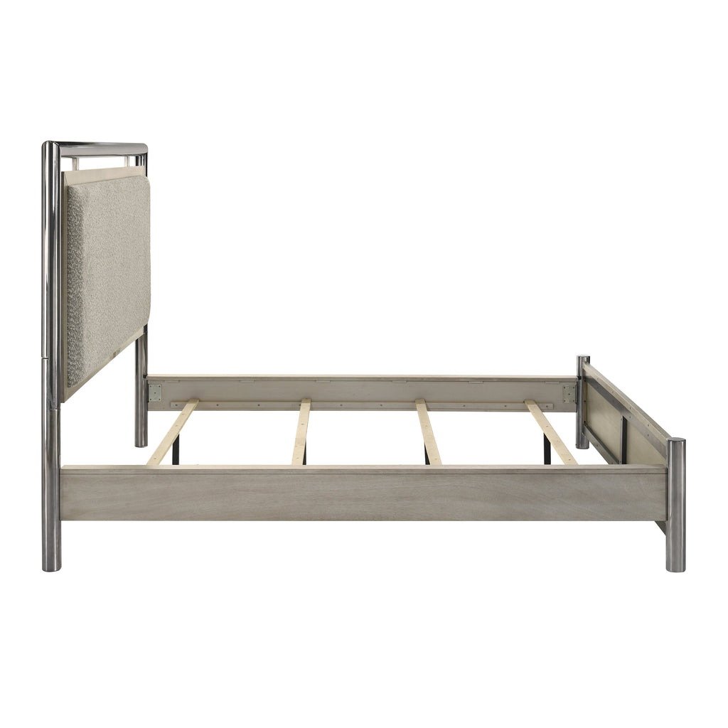 Lennox King Bed - Gray
