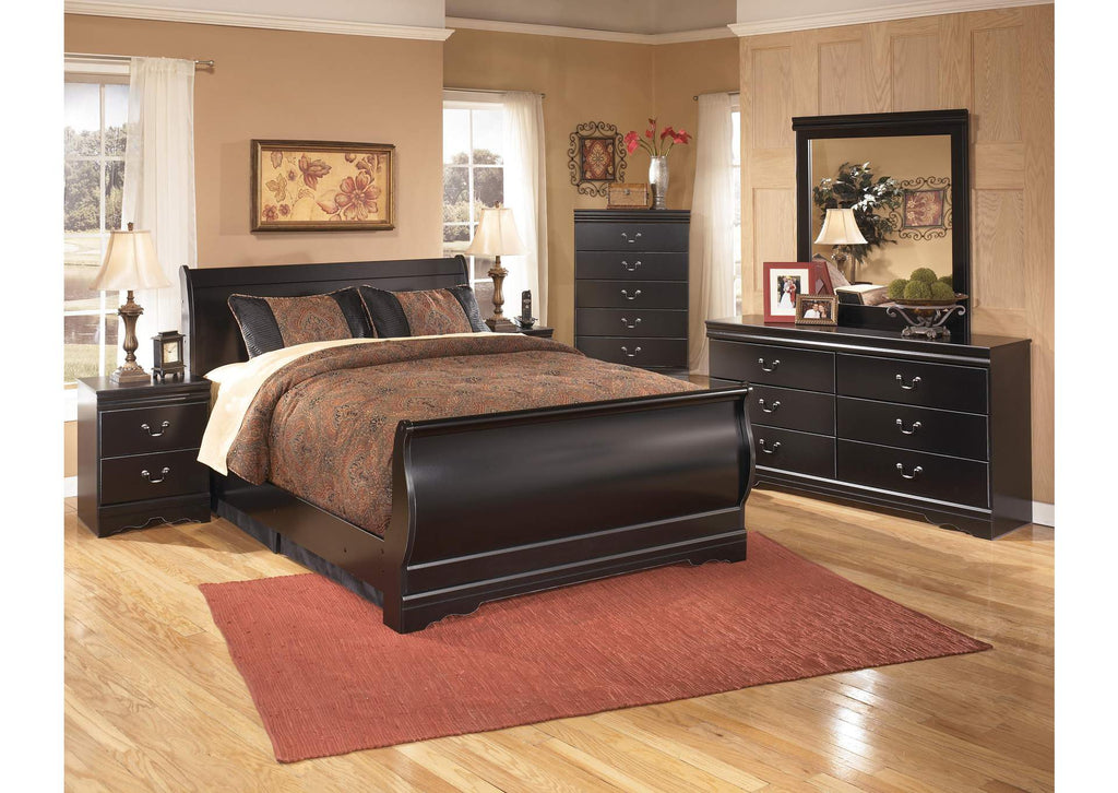 Huey Vineyard Queen Sleigh Bed