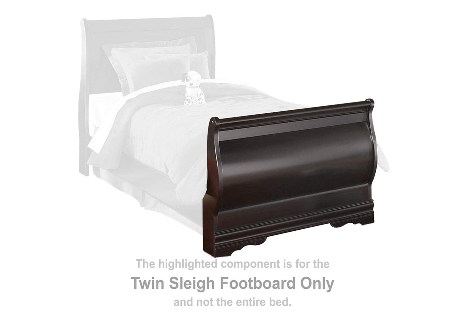 Huey Vineyard Twin Sleigh Bed