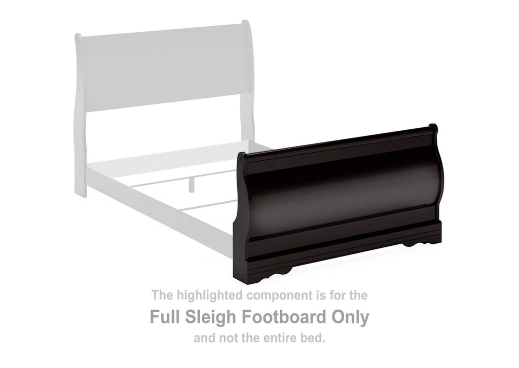 Huey Vineyard Full Sleigh Bed