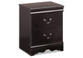 Huey Vineyard Full Sleigh Headboard Bed with Mirrored Dresser and 2 Nightstands