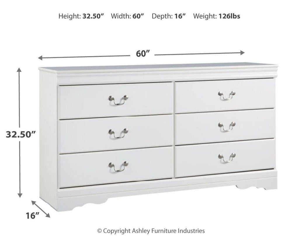 Anarasia Dresser in White, alternate view 4