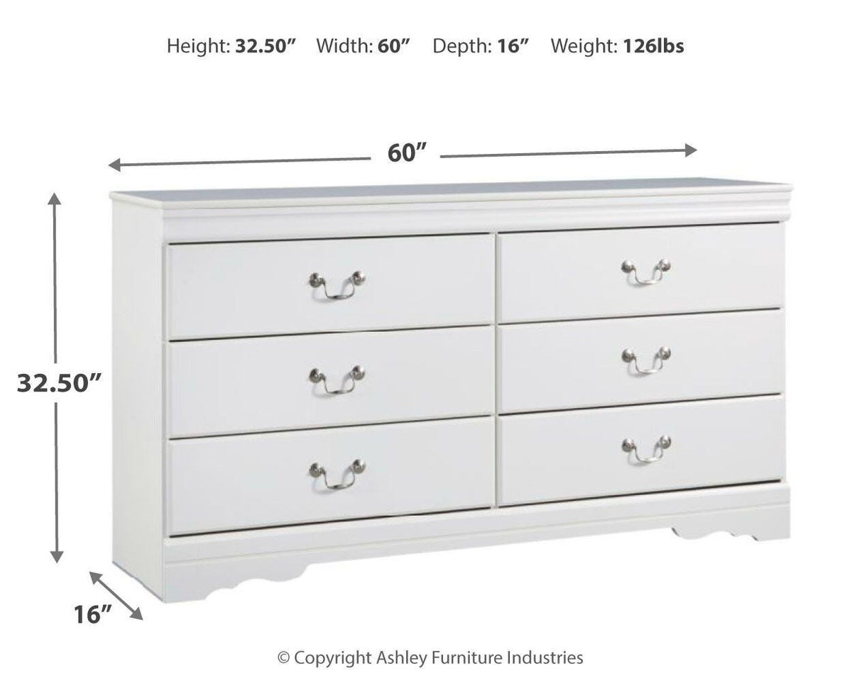 Anarasia Dresser in White, alternate view 4