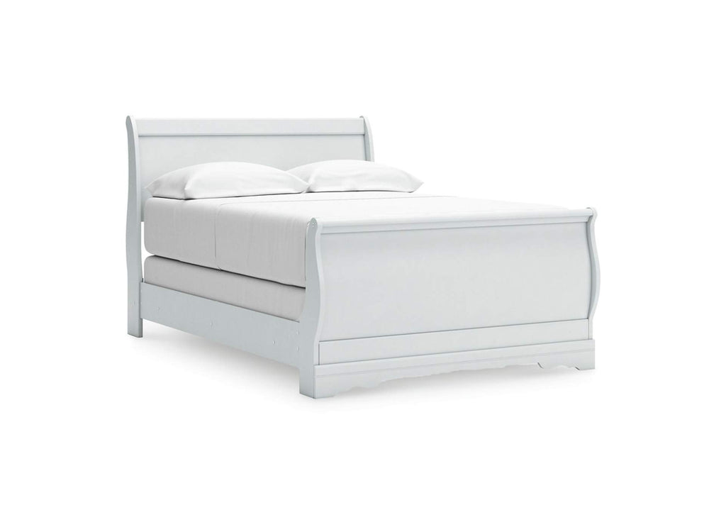Anarasia Full Sleigh Bed angled view