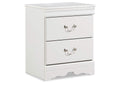 Anarasia Twin Sleigh Bed with Mirrored Dresser and 2 Nightstands