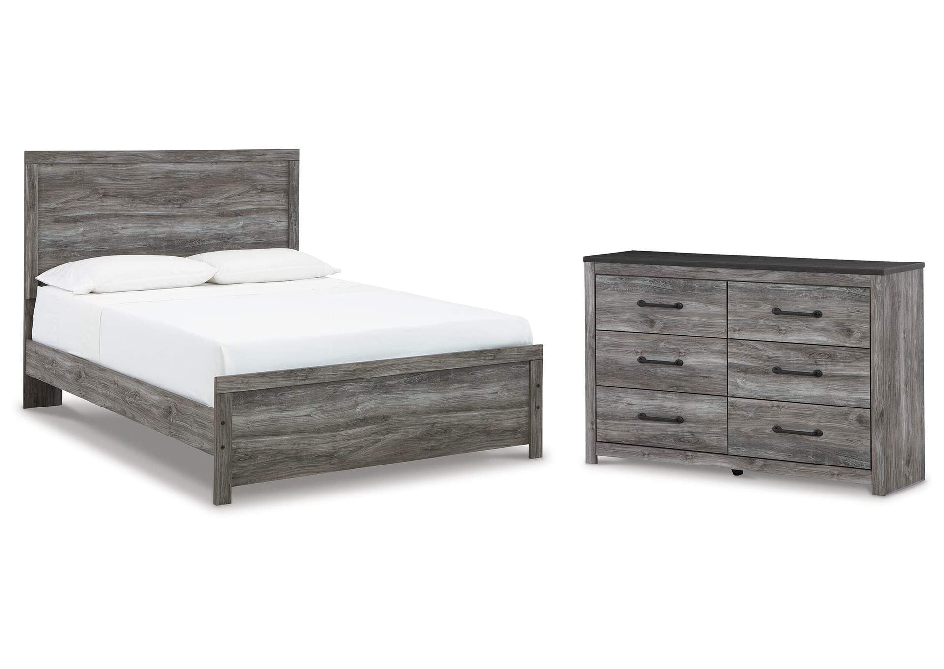 Bronyan Queen Panel Bed with Dresser