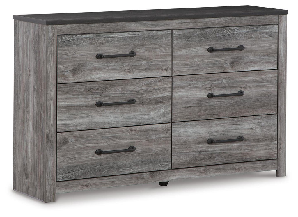 Bronyan Dresser in Dark Gray, closed view