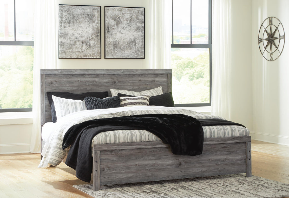 Bronyan King Panel Bed in Dark Gray, alternate view 2