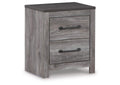 Bronyan King Panel Bed with Dresser and Nightstand