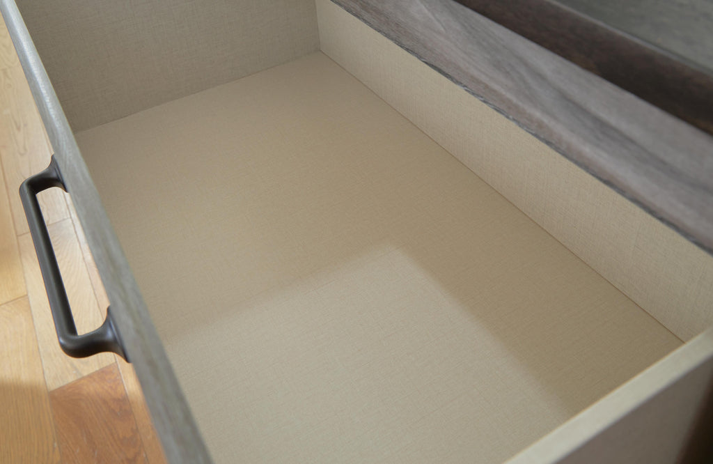 Bronyan Dresser in Dark Gray, detail view