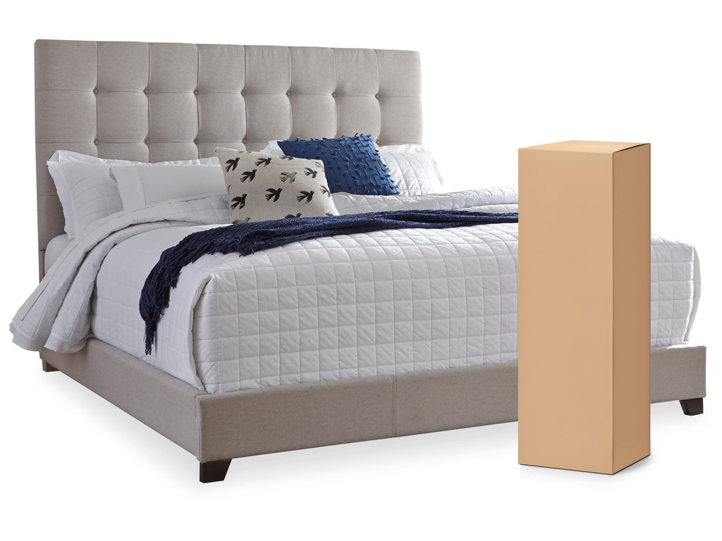 Dolante Queen Upholstered Bed in Beige, alternate view 12