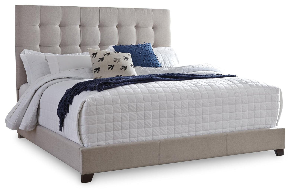 Dolante Queen Upholstered Bed in Beige, alternate view 2