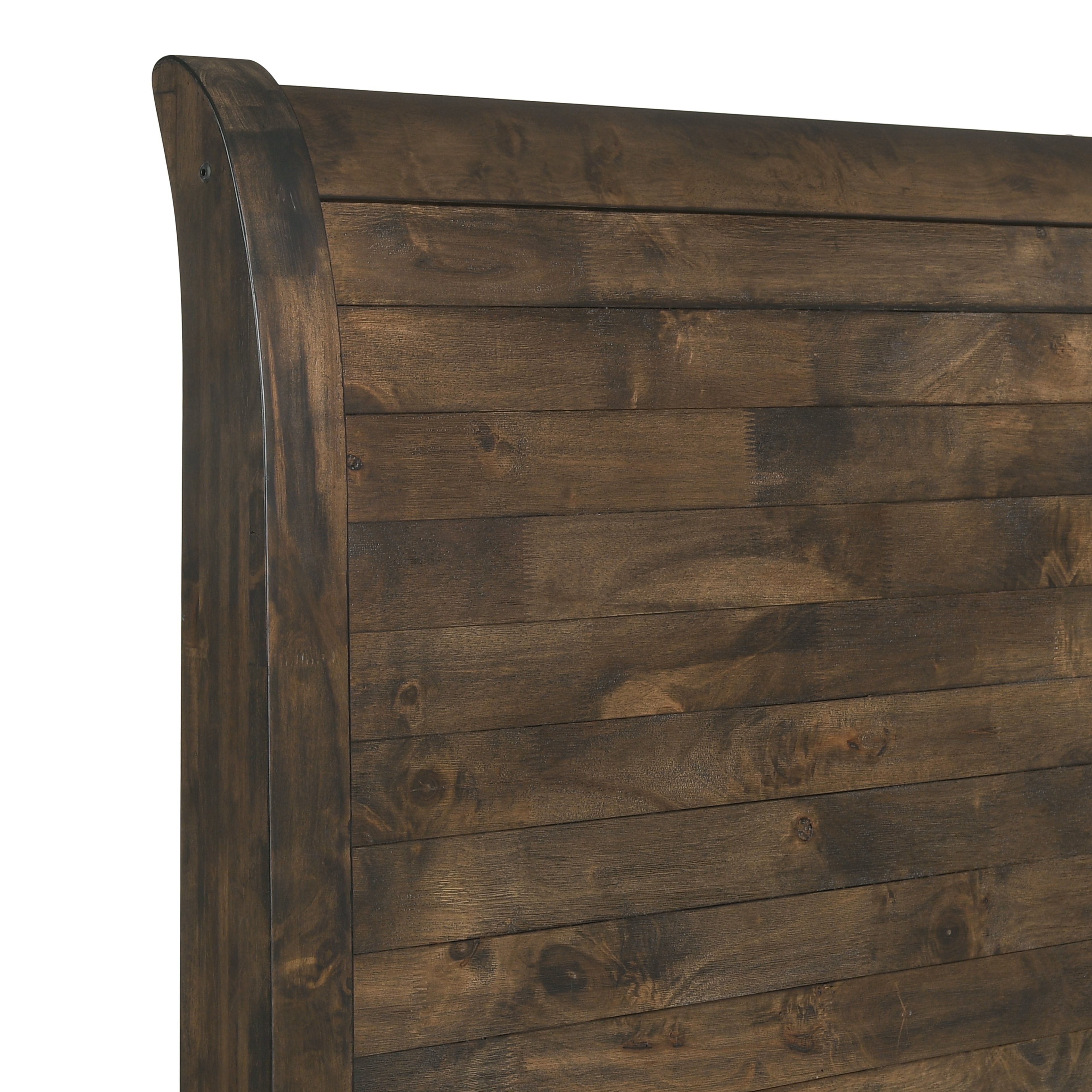 Blue Ridge Queen Bed - Rustic Gray