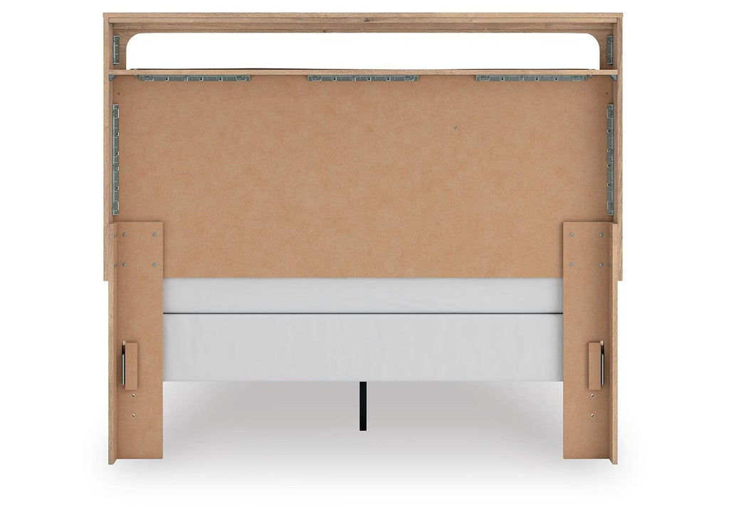 Hollymount Queen Upholstered Panel Bed, Dresser and Chest