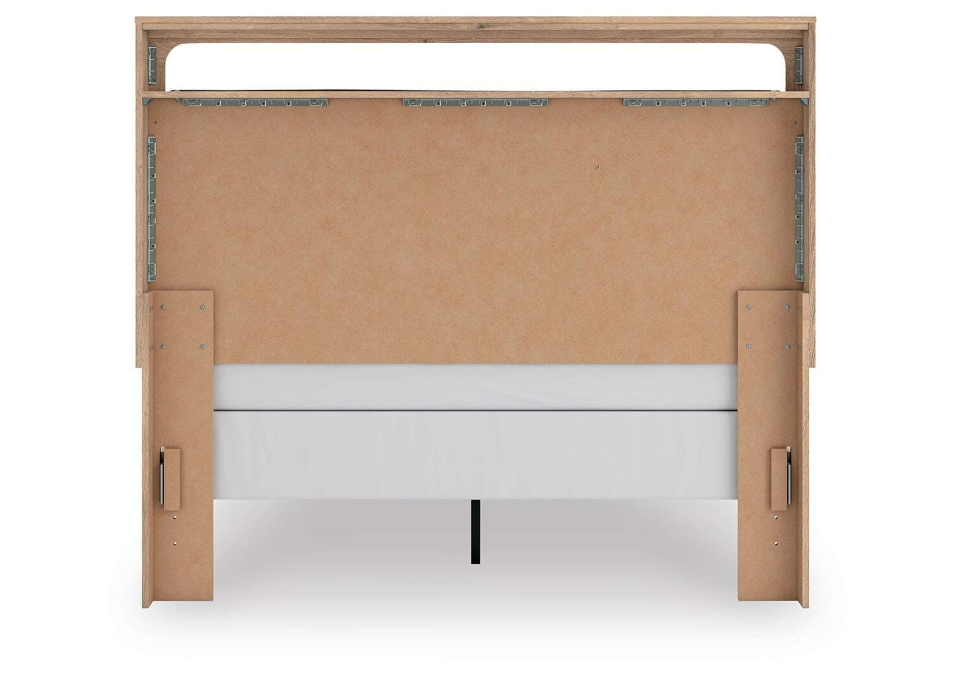 Hollymount Queen Upholstered Panel Bed, Dresser and Chest