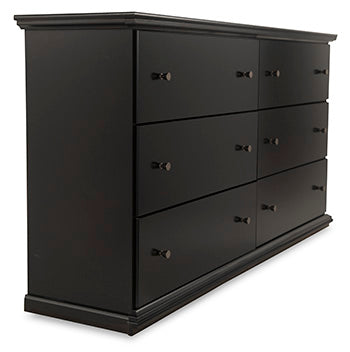 Maribel Dresser in Black, angle view