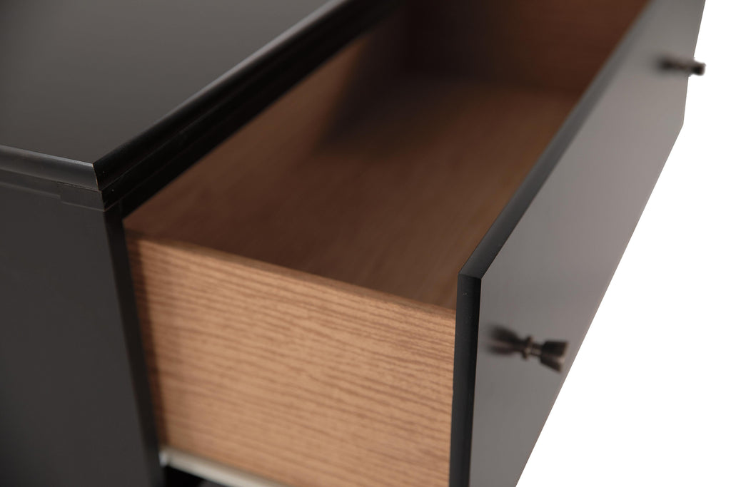 Maribel Dresser in Black, detail view