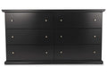 Maribel Twin Panel Bed and Dresser