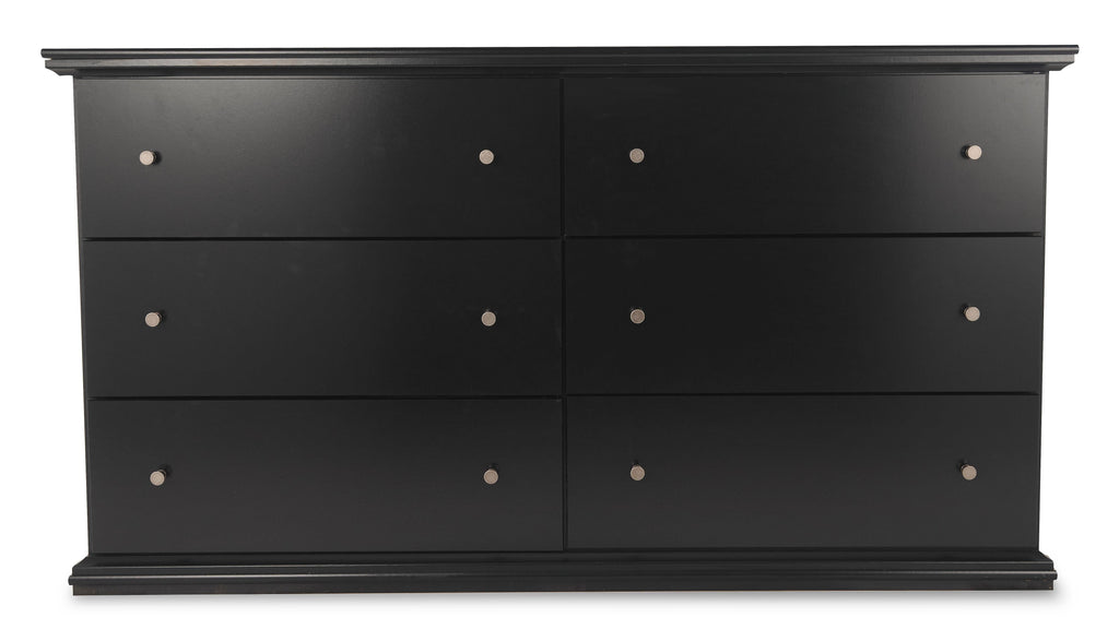 Maribel Dresser in Black, front view