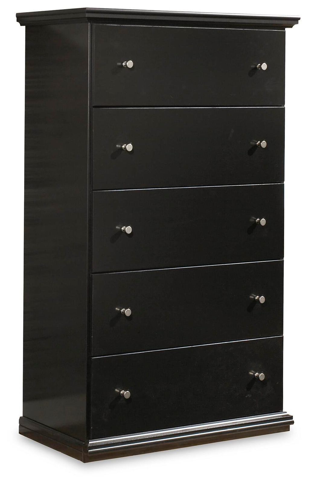 Maribel Chest of Drawers in Black, alternate view 2
