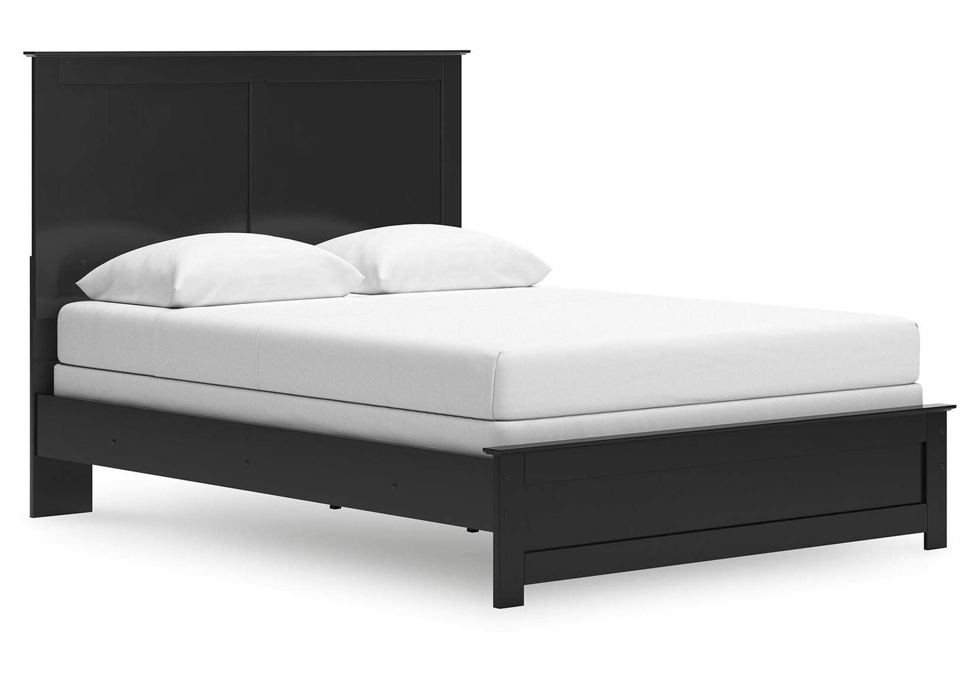Maribel Queen Panel Bed and Dresser angled view