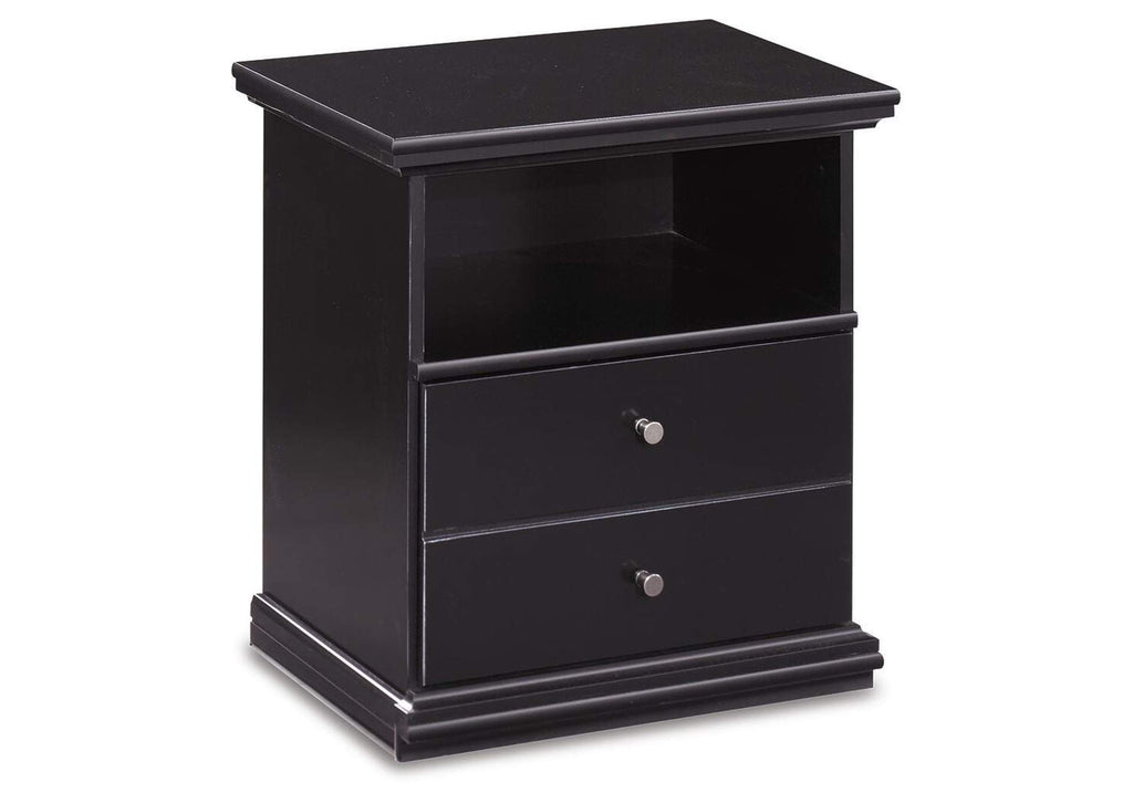 Maribel Twin Panel Bed, Dresser, Mirror and 2 Nightstands