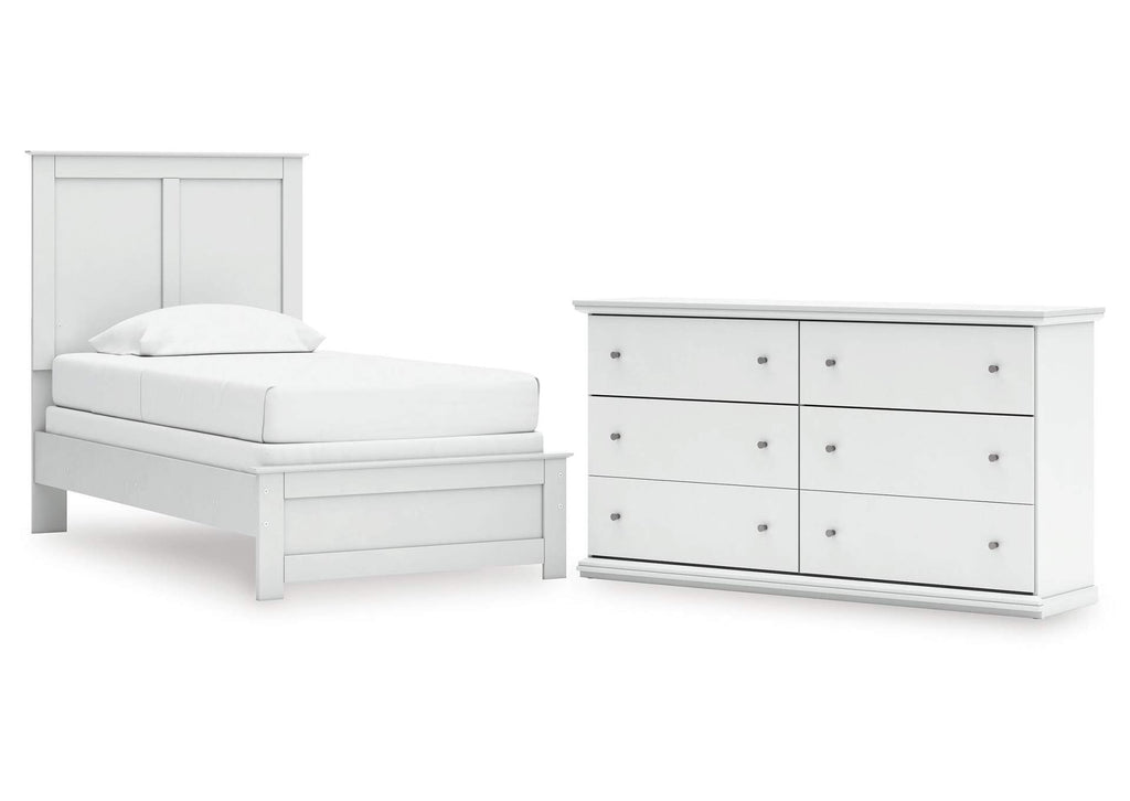 Bostwick Shoals Twin Panel Bed and Dresser