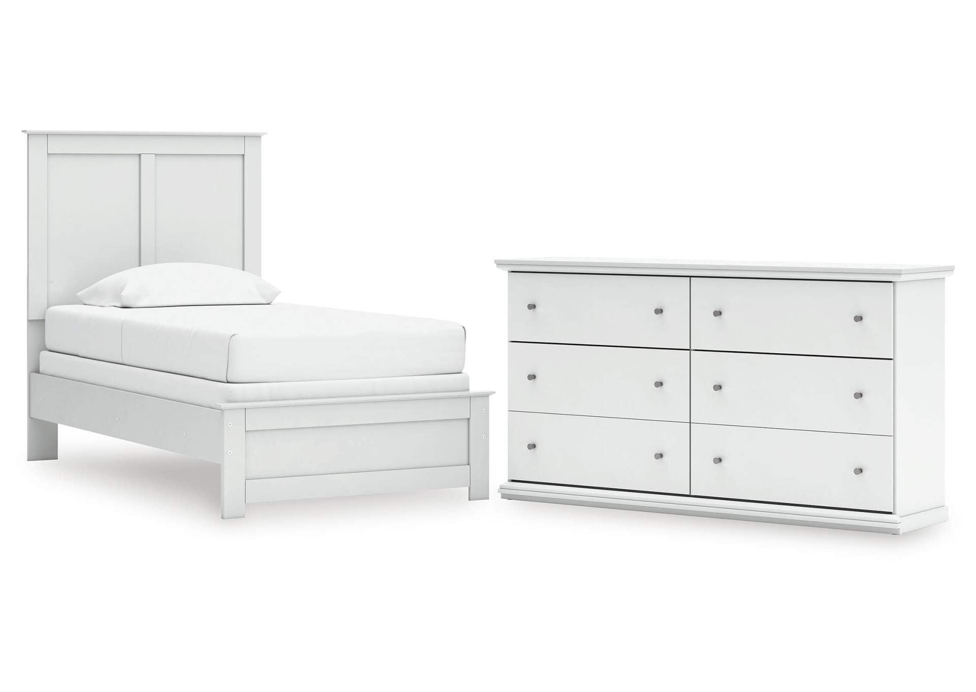 Bostwick Shoals Twin Panel Bed and Dresser