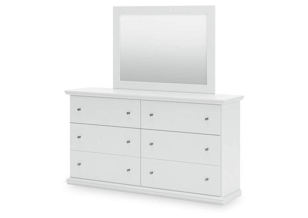 Bostwick Shoals Queen Panel Bed, Dresser, Mirror, Chest and 2 Nightstands angled view