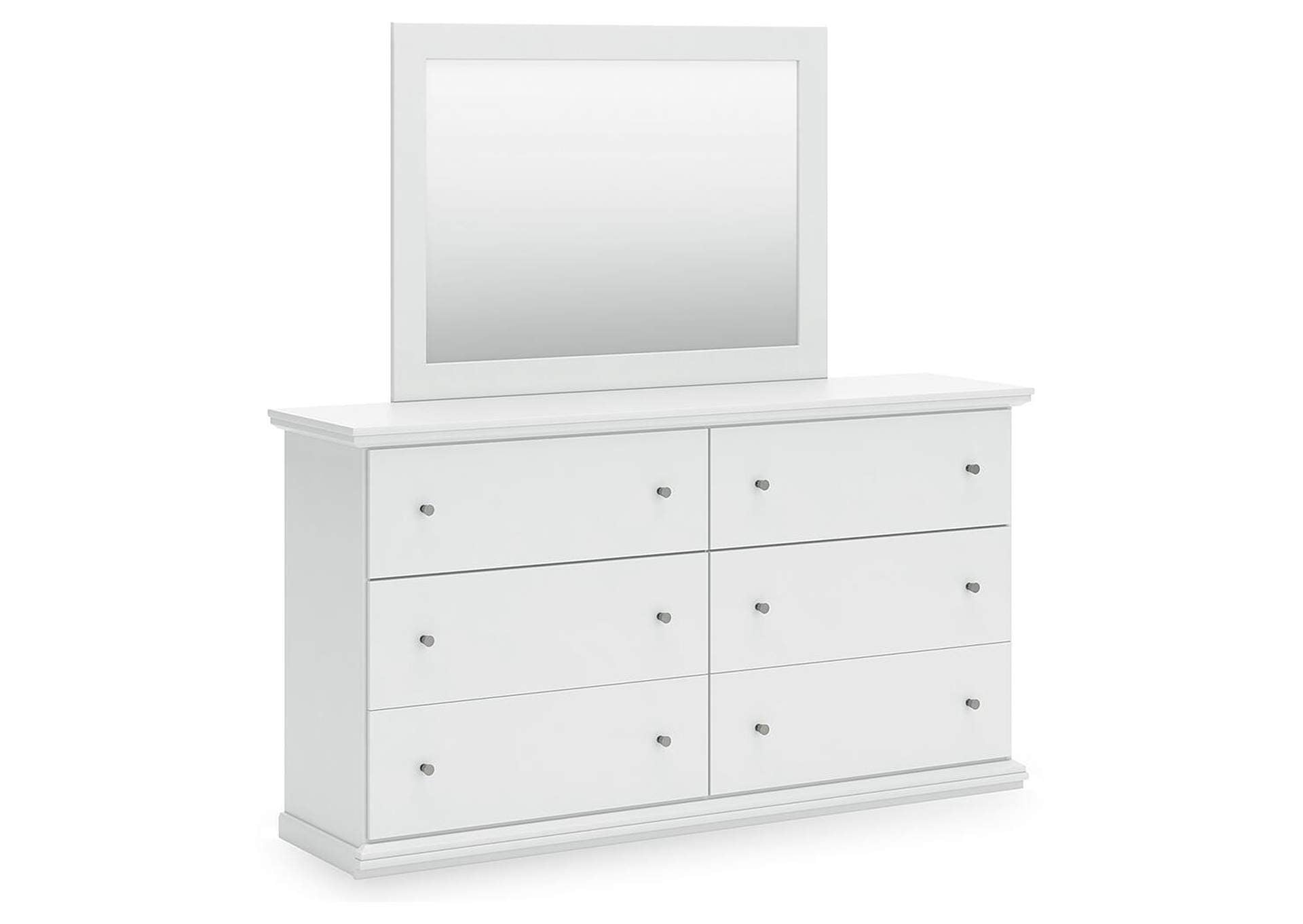 Bostwick Shoals King Panel Bed, Dresser, Mirror, Chest and 2 Nightstands angled view