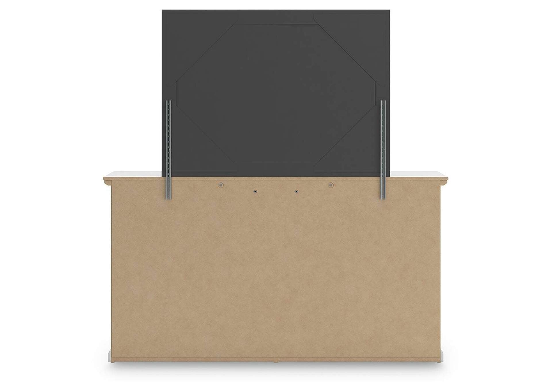 Bostwick Shoals Twin Panel Bed, Dresser, Mirror and 2 Nightstands