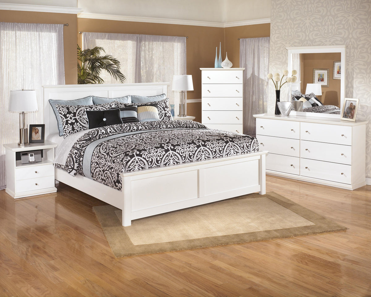 Bostwick Shoals Nightstand in White, alternate view 3
