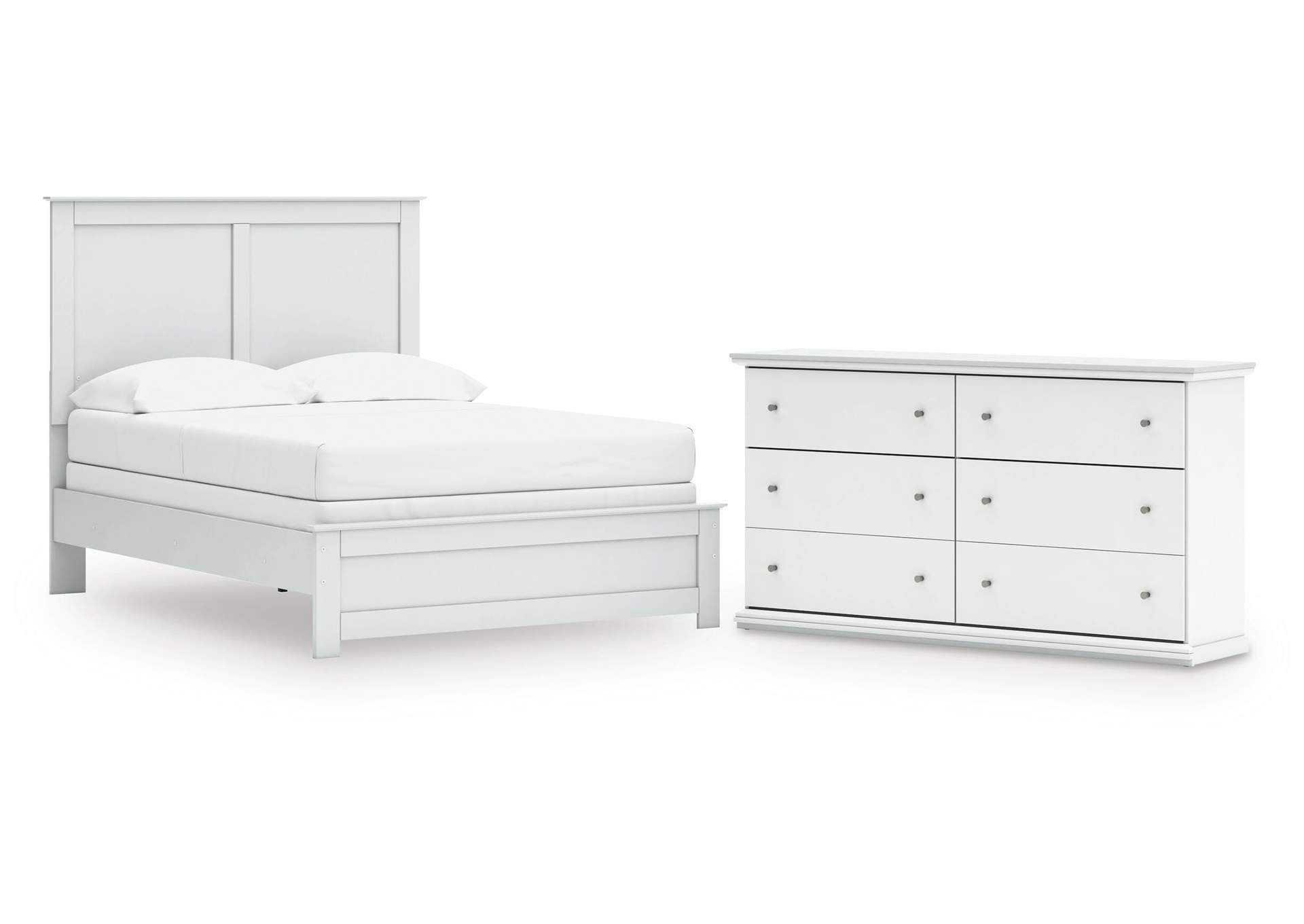 Bostwick Shoals Full Panel Bed and Dresser
