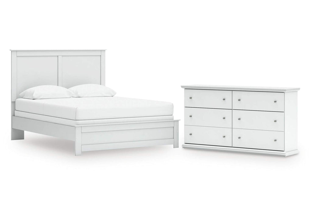 Bostwick Shoals Queen Panel Bed and Dresser