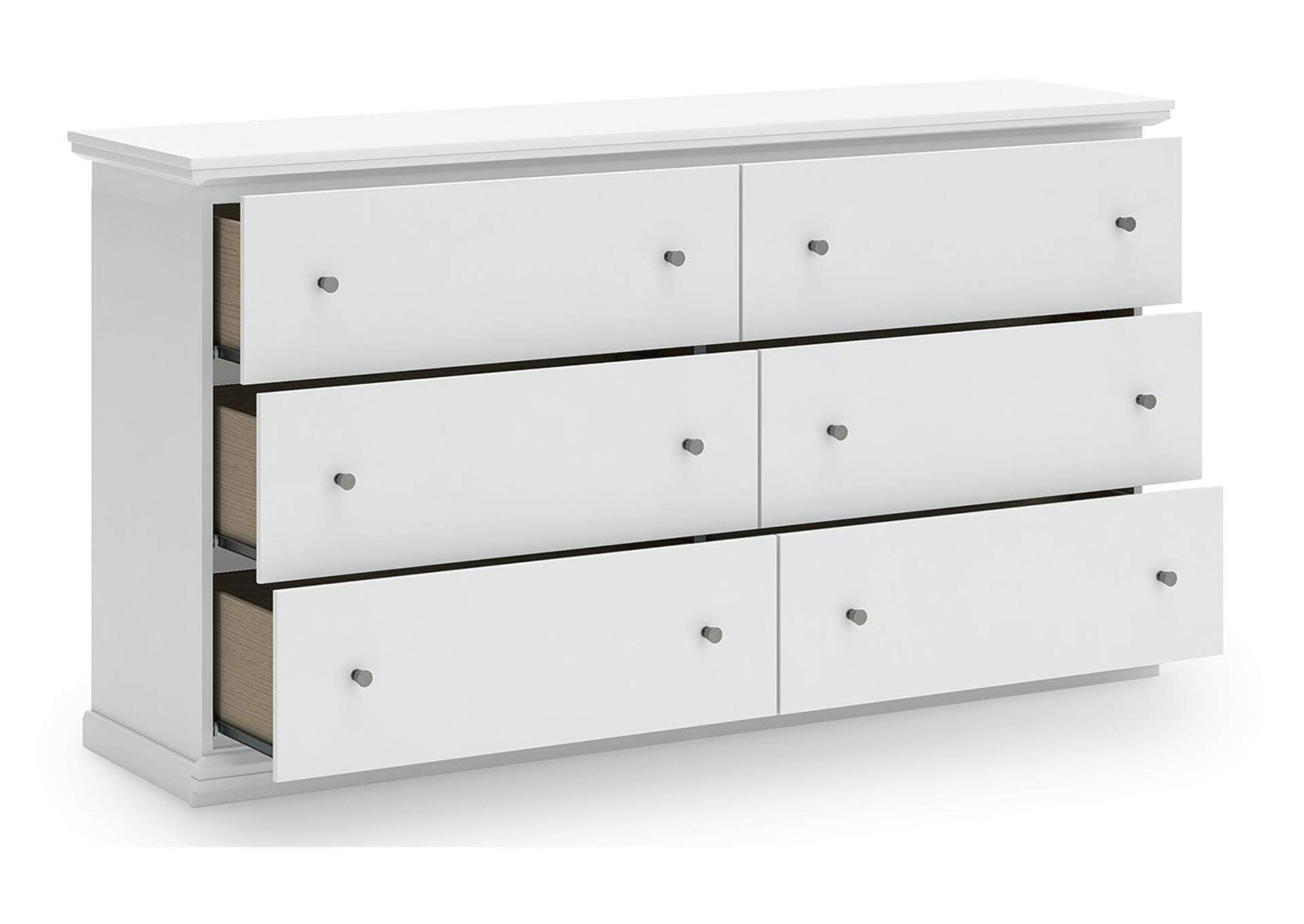 Bostwick Shoals Twin Panel Bed and Dresser angled view